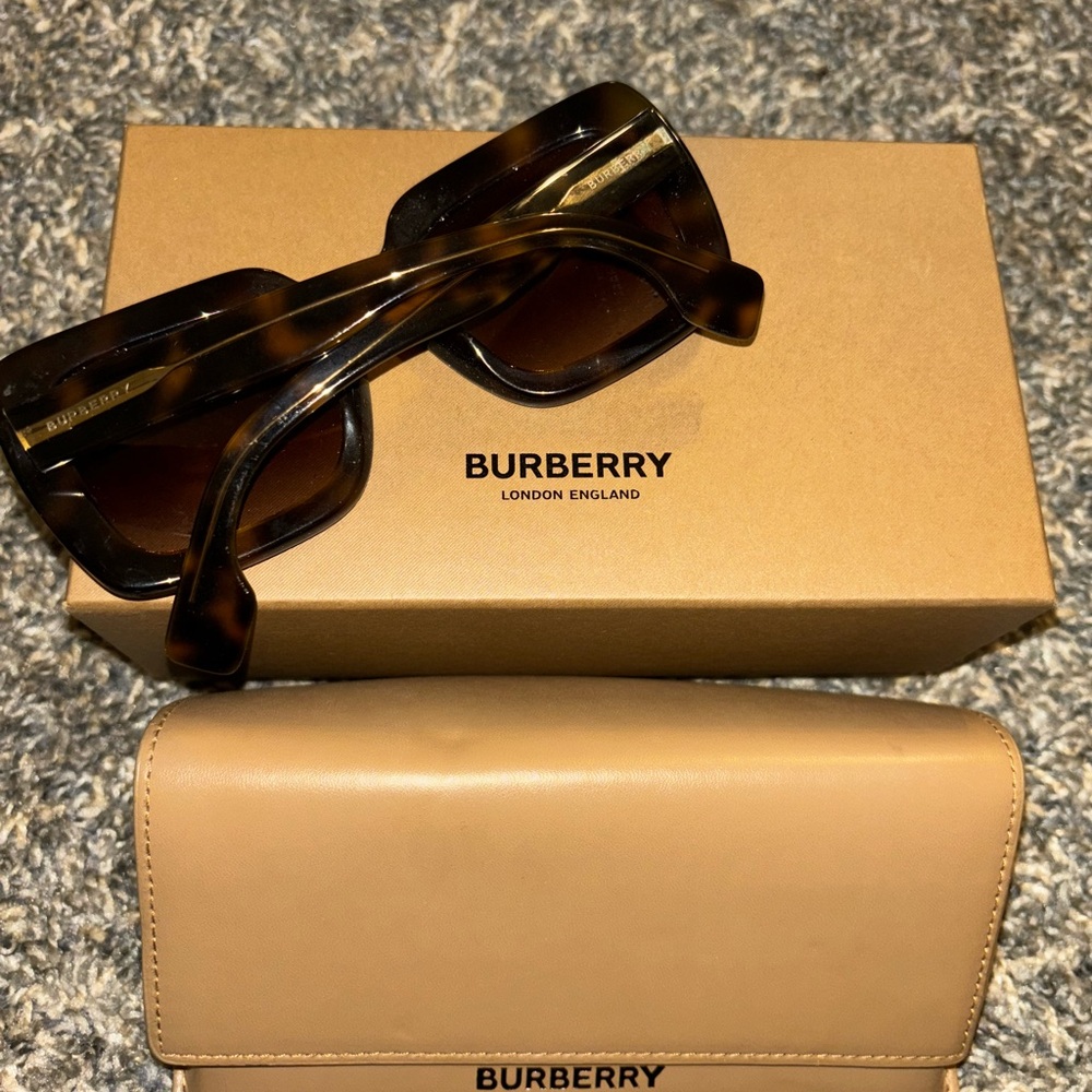 Brown Burberry sunglasses